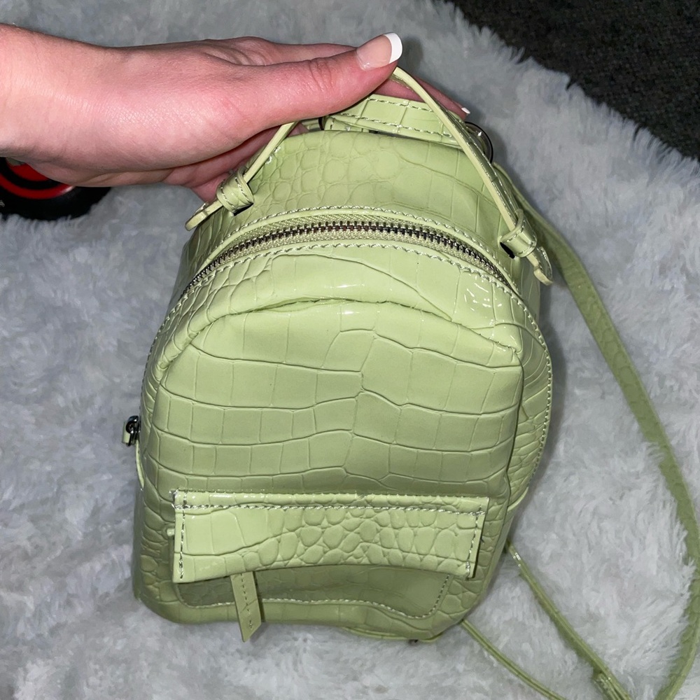 Light green mini backpack - Picture 8 of 8